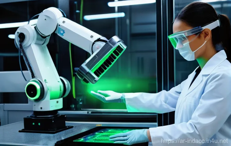 산업재해와 관련된 사회적 책임 사례 - **Prompt for Slips and Falls Prevention:**
    "A brightly lit, meticulously clean factory floor wit...